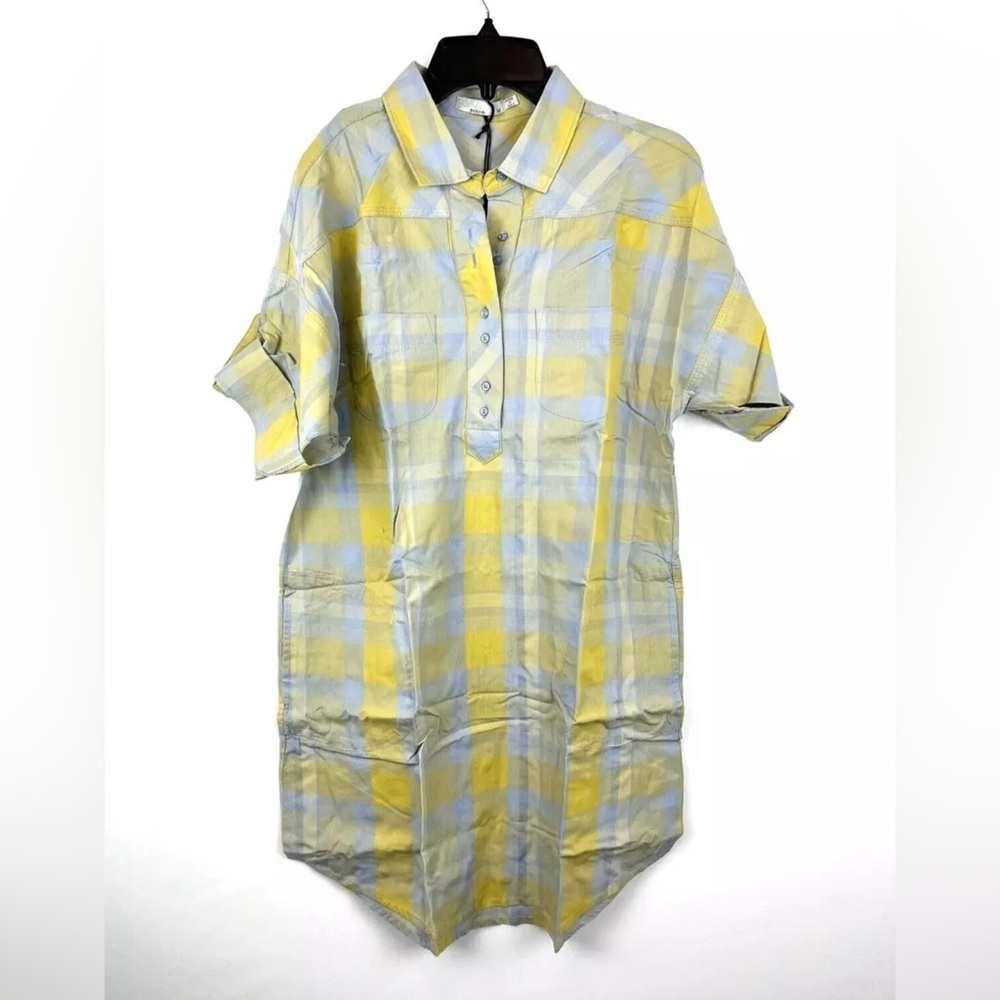 Prana Womens Deryn Dress Yellow Size Medium